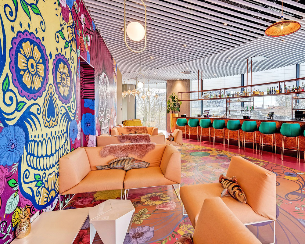 Art for Hotels ✦ Hospitality Art ✦ Artist for Interior Design | nhow Amsterdam RAI > Moana Bar