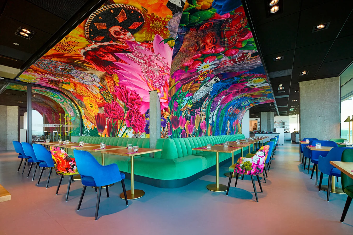 Art for Hotels ✦ Hospitality Art ✦ Artist for Interior Design | nhow Amsterdam RAI > Breakfast Lounge