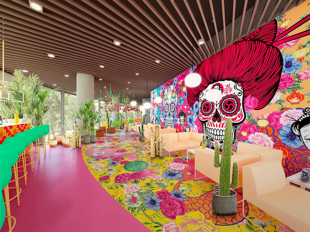 Art for Hotels ✦ Hospitality Art ✦ Artist for Interior Design | nhow Amsterdam RAI > Moana Bar