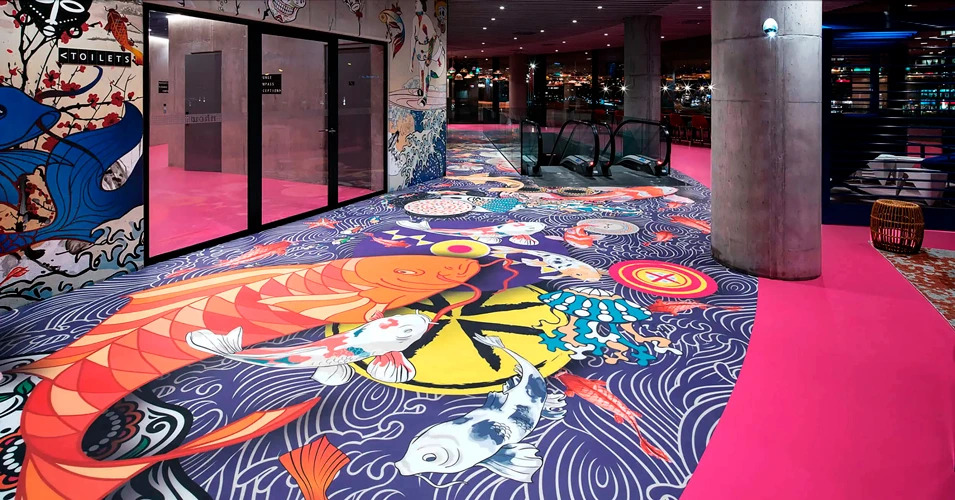 Artista especializado en arte para hoteles e interiorismo | nhow Amsterdam Rai