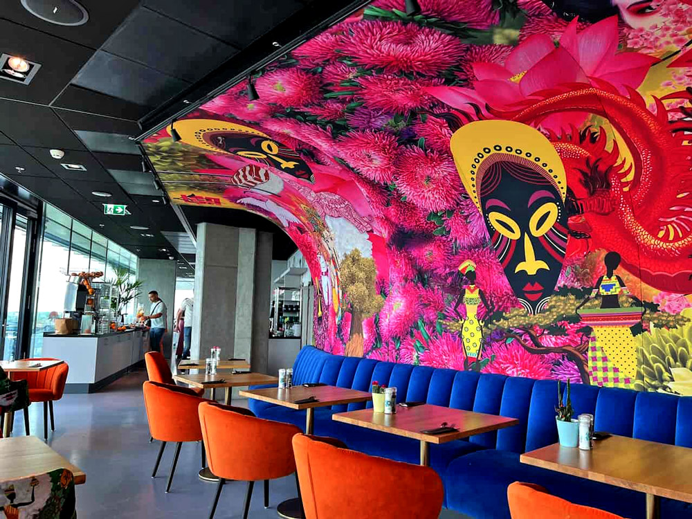 Art for Hotels ✦ Hospitality Art ✦ Artist for Interior Design | nhow Amsterdam RAI > Breakfast Lounge